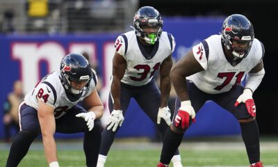 The Houston Texans play their first NFL preseason game against the New England Patriots
