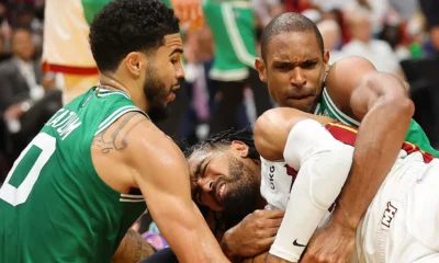The Miami Heat and Boston Celtics are doing battle one more time