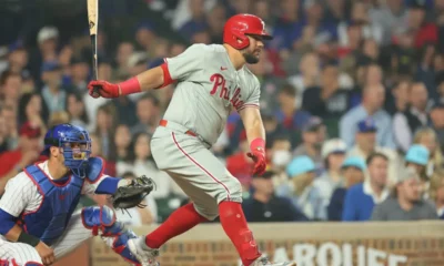 The Philadelphia Phillies are having a good time against the Chicago Cubs